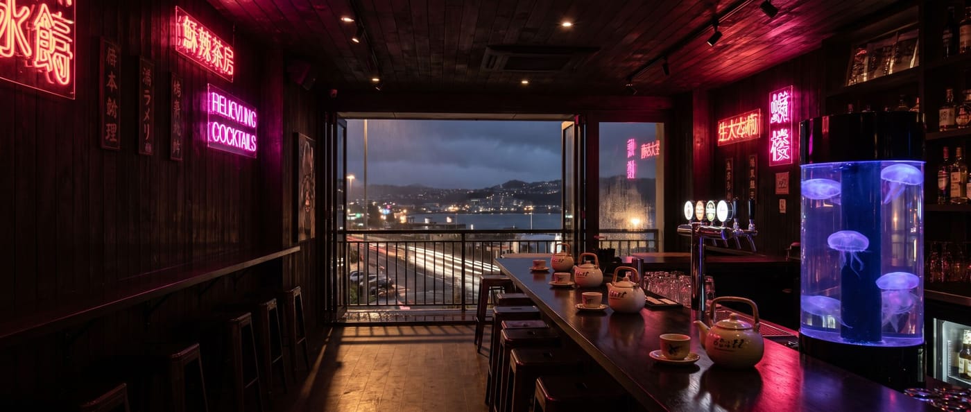 Lucky 8 Wellington — the world inside